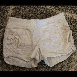 Candies lace white shorts